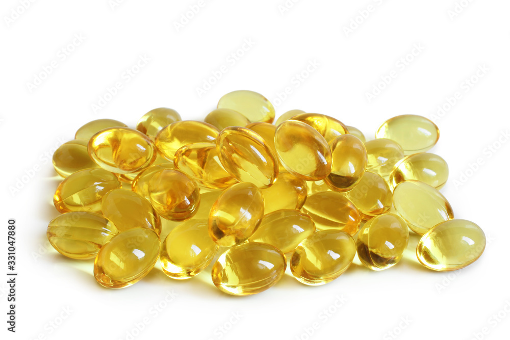 Fish oil capsules