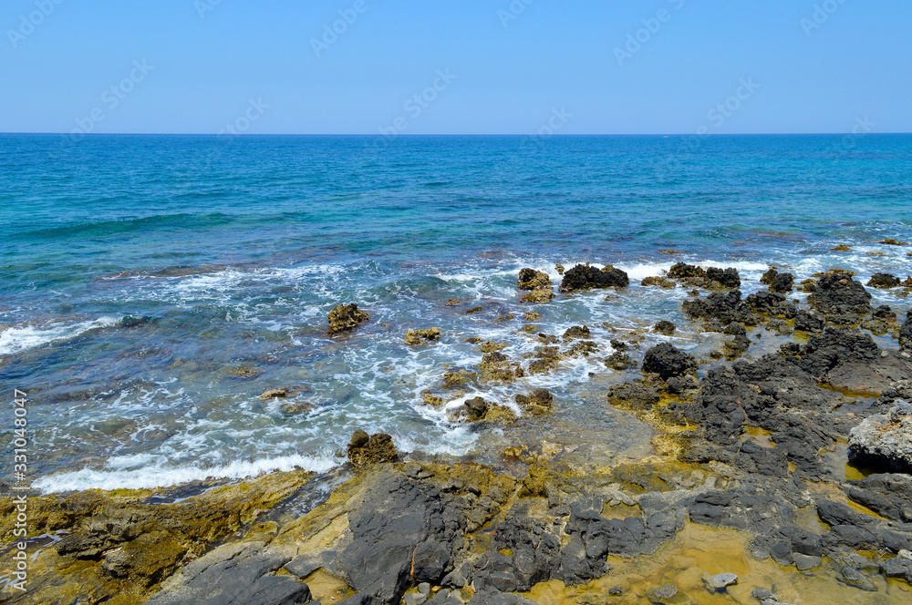 Sissi coast in Crete Sissi coast in Crete