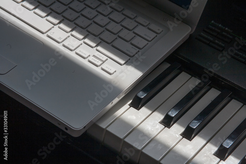 Keyboards, analog and digital photo