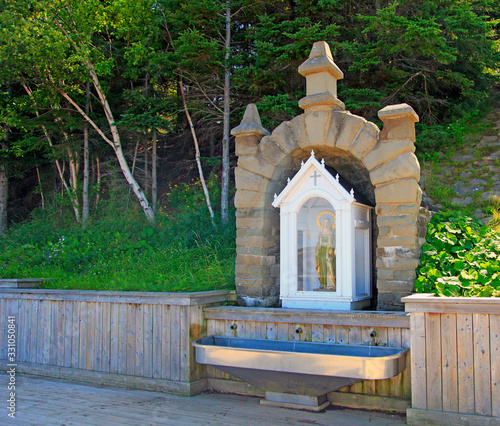 fontaine du sanctuaire sainte-anne-du-bocage photo