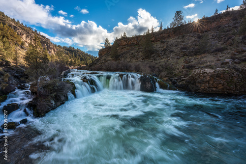 Oregon Waterfall along the Deschutes River