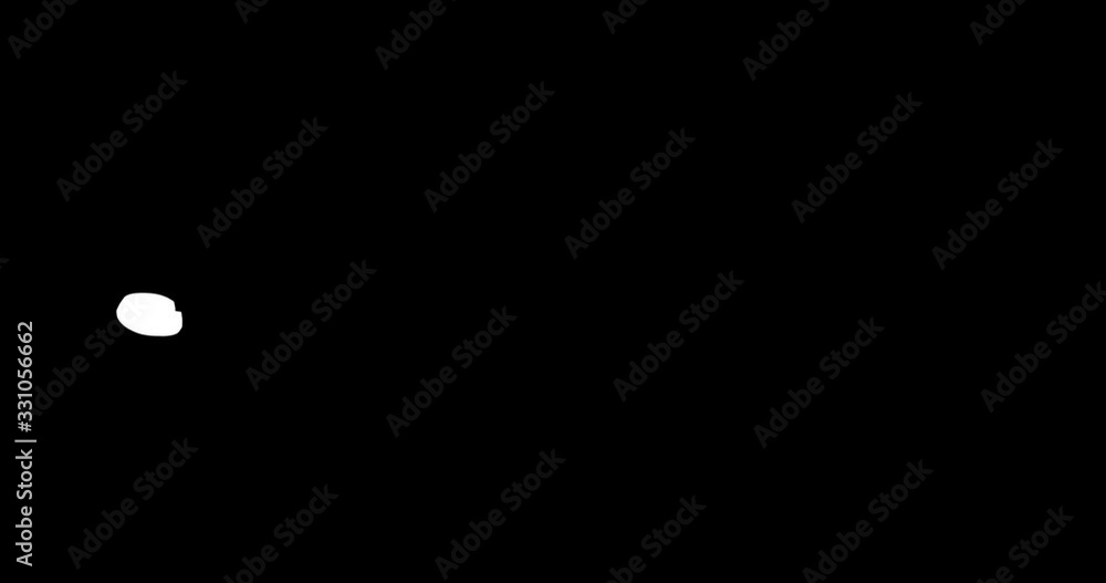 Abstract 3d animation of appearance of word CRACK. Animation with alpha channel Abstract 3d animation of appearance of word CRACK. Animation with alpha channel