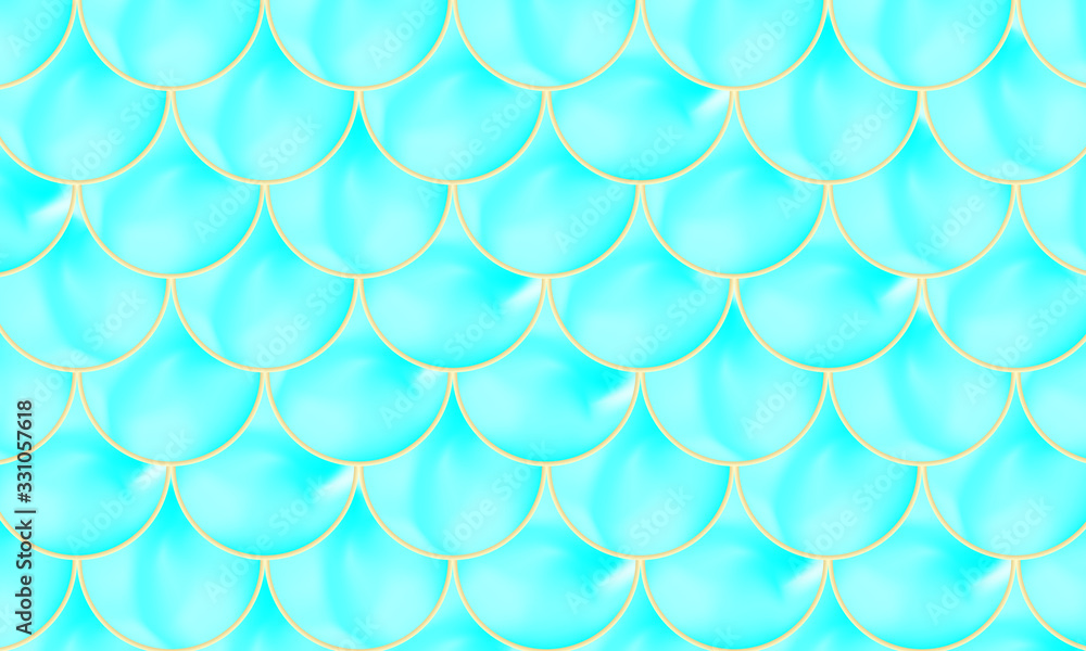 Mermaid scales. Fish squama. Blue pattern. Vector. Mermaid scales. Fish squama. Blue pattern. Vector.