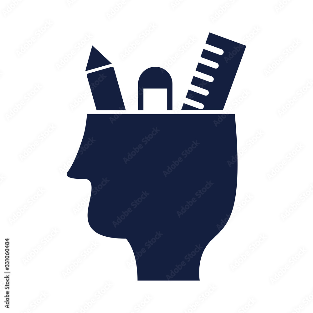 holder pencils with supplies silhouette style holder pencils with supplies silhouette style