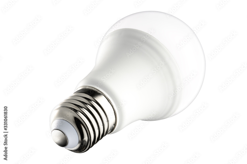 modern led lamp isolated on white background modern led lamp isolated on white background