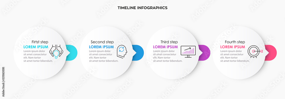Vector infographic template Vector infographic template