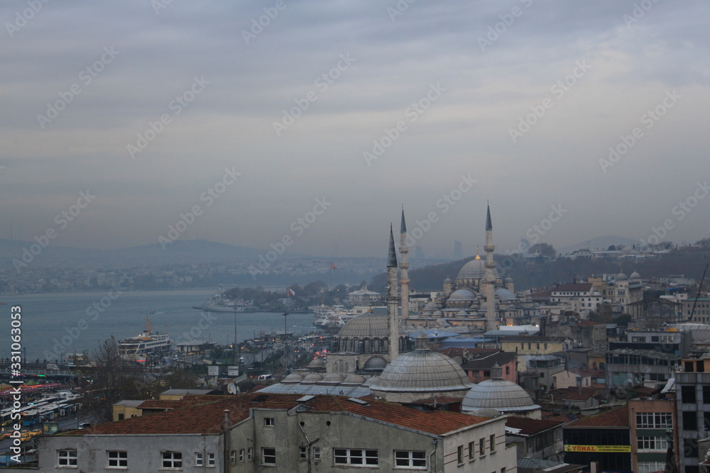 istanbul halic shot from top view