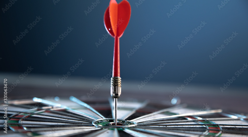 Target board with arrows Target board with arrows