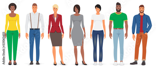 Vector characters design