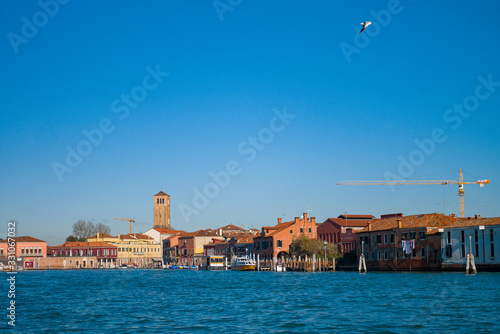 Murano  isla de la laguna de Venecia  Norte de Italia  famosa por su artesan  a de cristal.