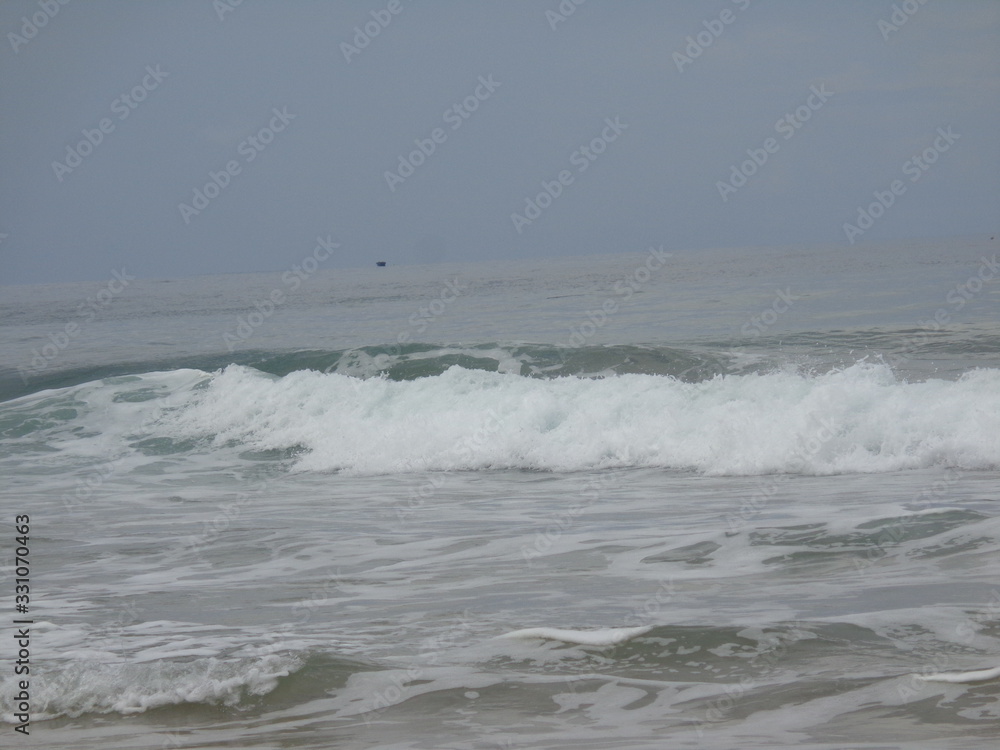 Beautiful beach with nature background. Good place to spent a holiday. Beautiful beach with nature background. Good place to spent a holiday.