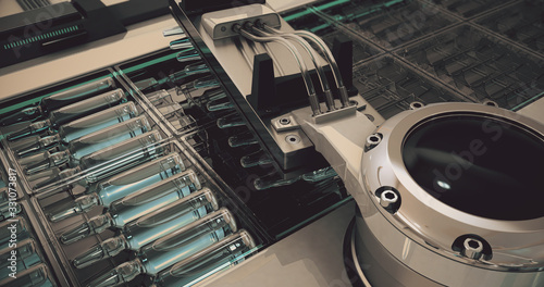Photography Pharmaceutical manufacturing line