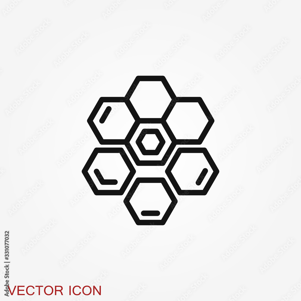 Jar vector icon with cap isolated on background. Honey symbol Jar vector icon with cap isolated on background. Honey symbol