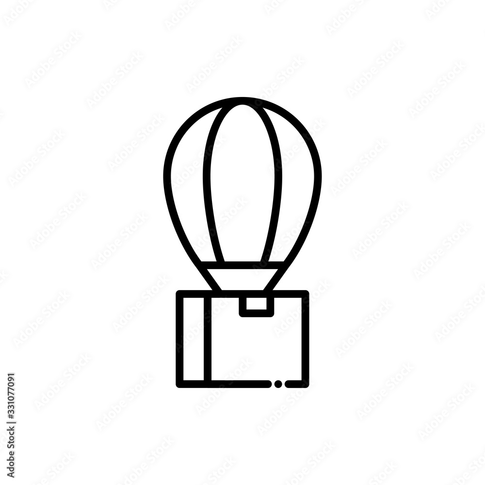 Delivery Package Vector Icon Line style illustration. Delivery Package Vector Icon Line style illustration.