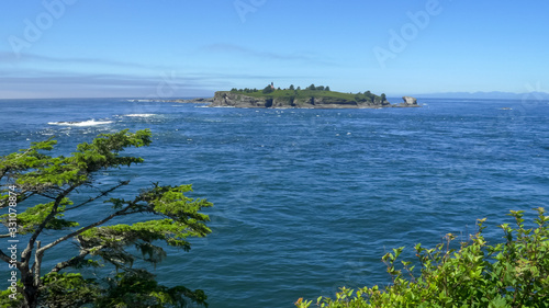 tatoosh island off cape flattery in the olympic np photo