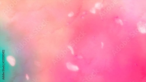 花びら　桜　ピンク　春　パーティクル　光　CG背景　キラキラ　アニメーション　ループ