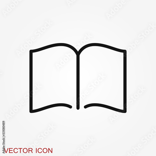 Magazine icon vector illustration - magazine and newspaper symbol
