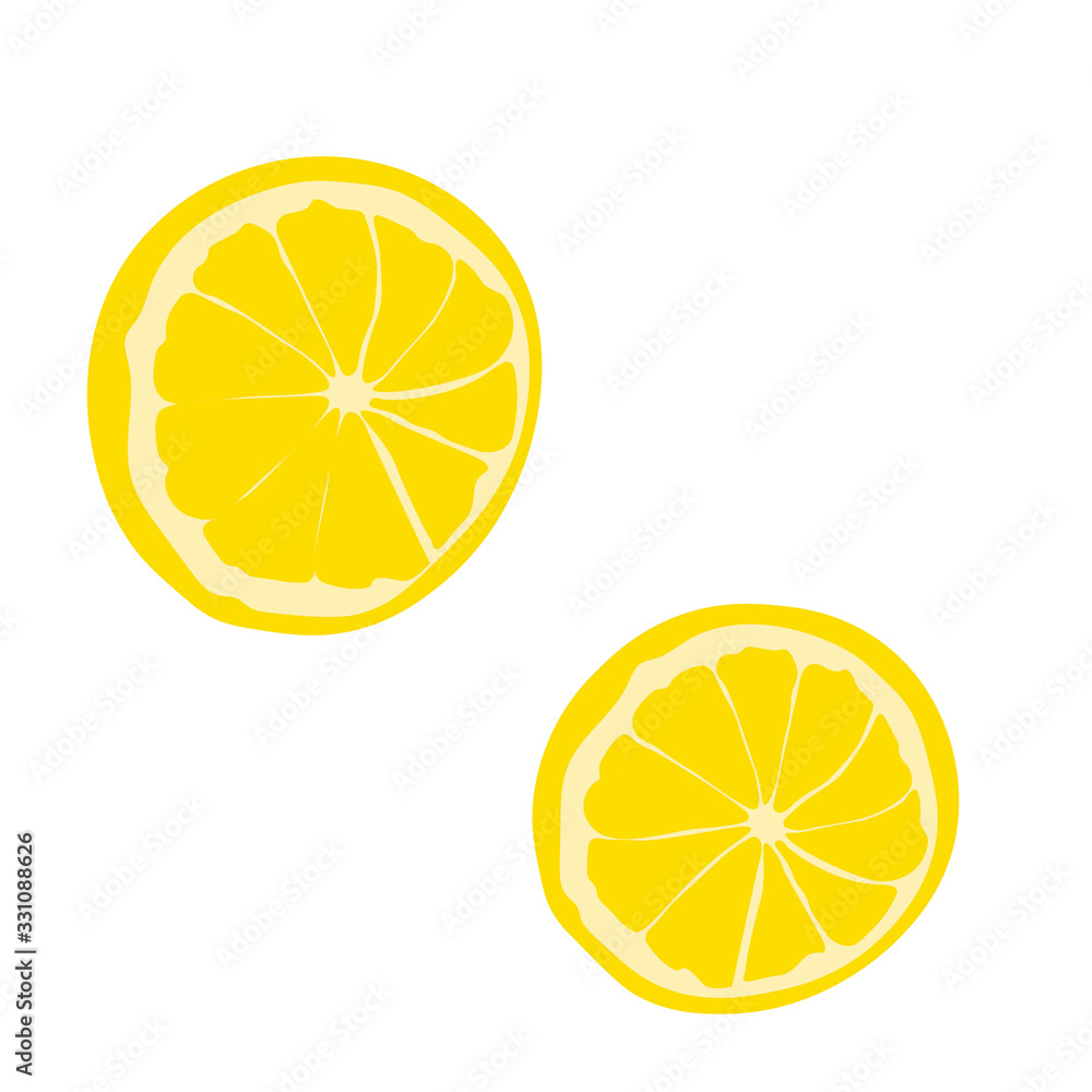 Slice of lemon. Vegan, vegetarian diet. Lime set. Vegetarian nutrition. Fresh vitamin nutrition. Natural food. Vector lemon. Nature background. Bright color. Cut part. Slice of lemon. Vegan, vegetarian diet. Lime set. Vegetarian nutrition. Fresh vitamin nutrition. Natural food. Vector lemon. Nature background. Bright color. Cut part.