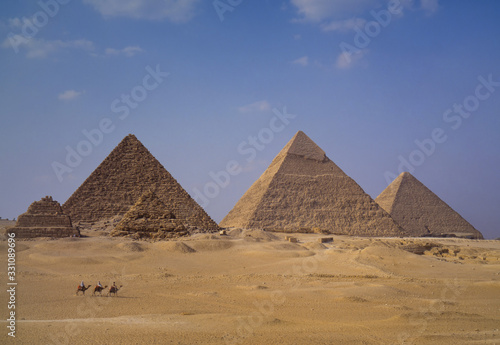 north africa, egypt, giza, pyramids great pyramid