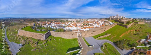 Panoramic shot of the Estremoz, Portugal photo