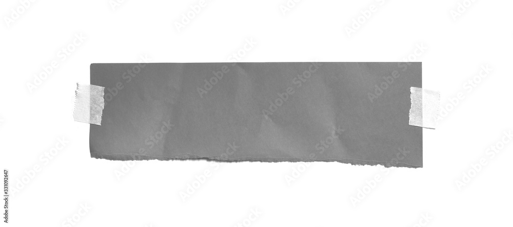 old torn paper with adhesive tape on white background. old torn paper with adhesive tape on white background.