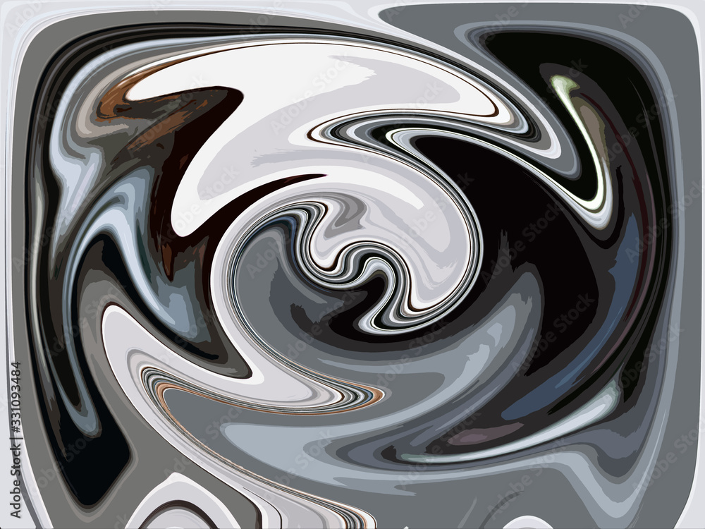 Original artistic abstract background. Spinning, turning around oil paint Original artistic abstract background. Spinning, turning around oil paint
