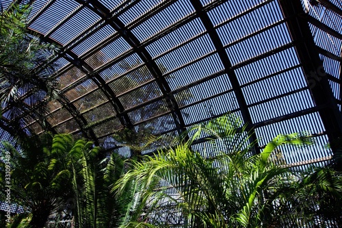 Dome Covered Outdoor Botanical Garden