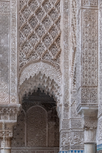 Mosque Detail, Fes, Morocco © Betty Sederquist