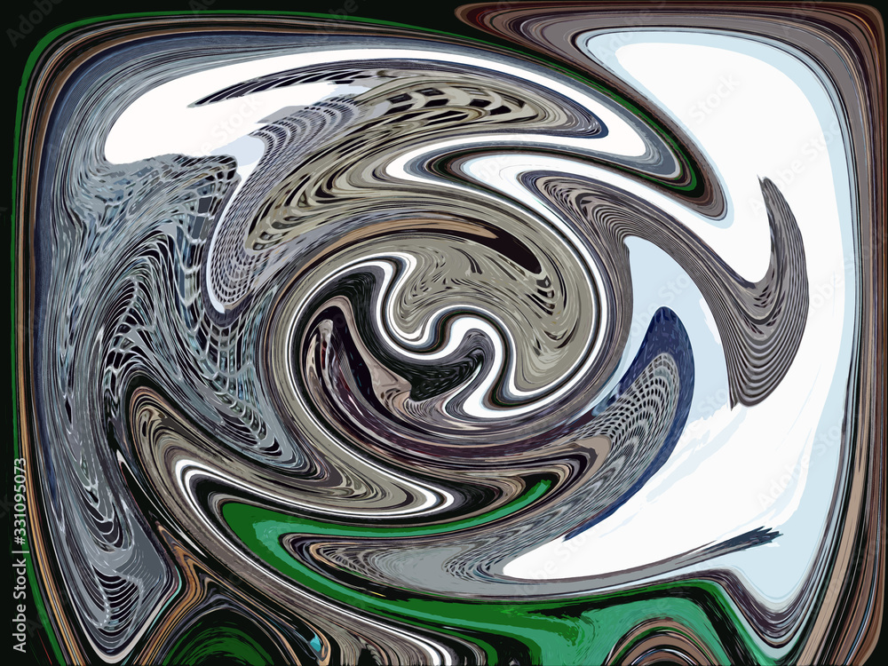 Liquid speedy movement around turning point. Abstract circle background Liquid speedy movement around turning point. Abstract circle background