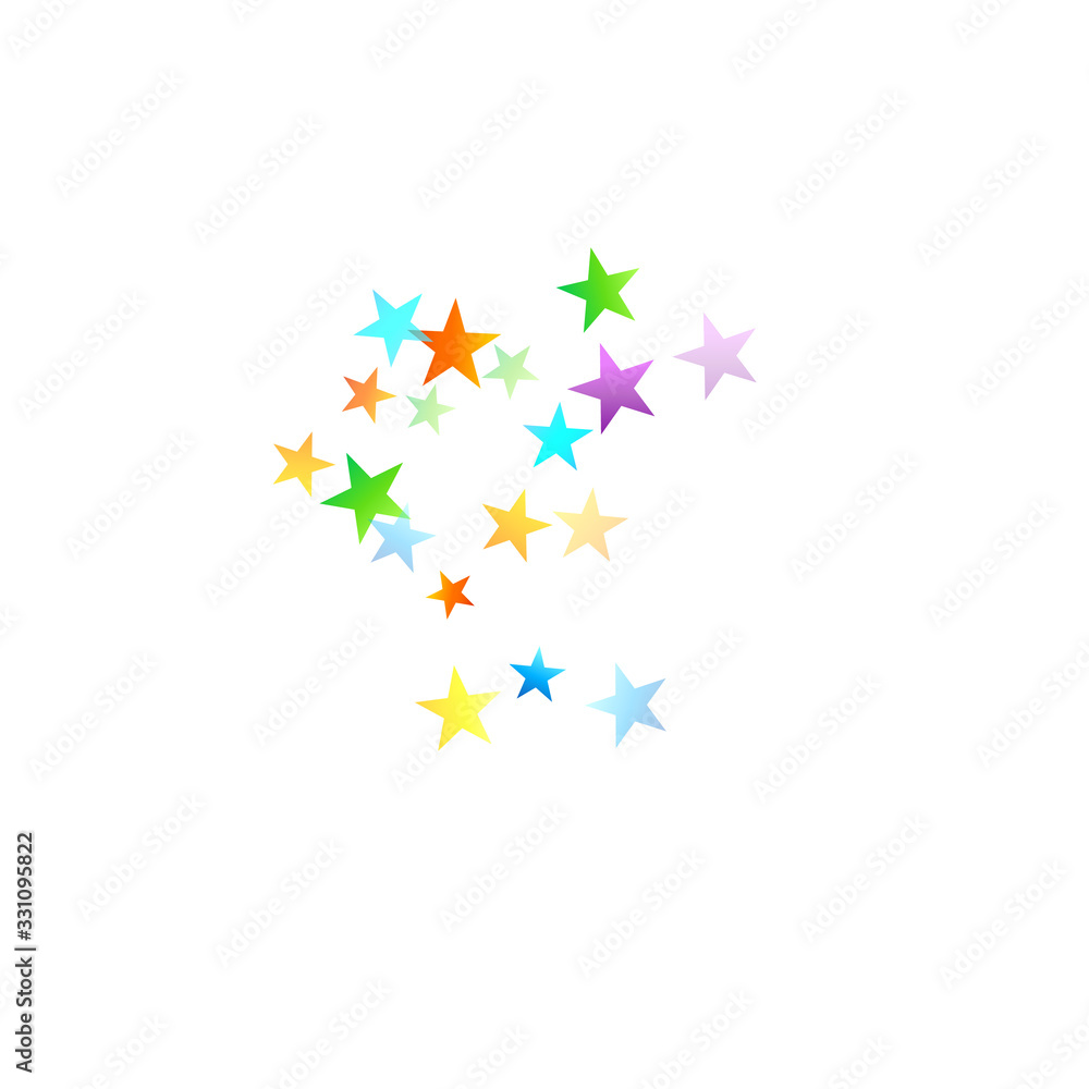 Rainbow Festive Confetti. Carnival Star Falling. Rainbow Festive Confetti. Carnival Star Falling.