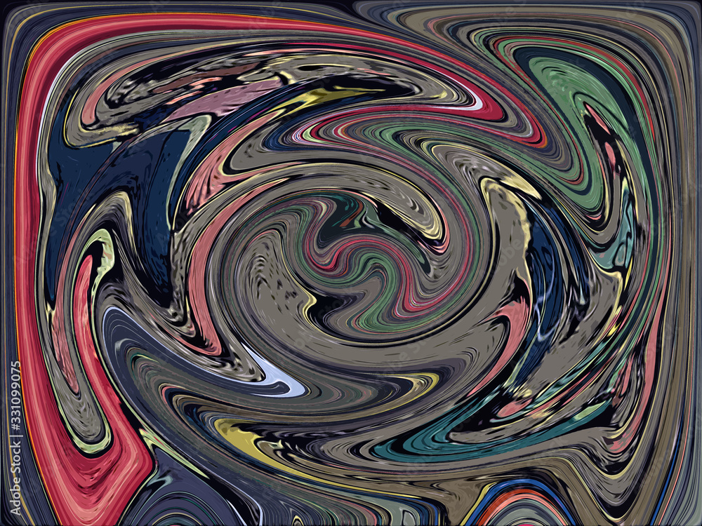 Twisted mixing colors abstract background Twisted mixing colors abstract background