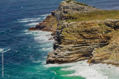 Amazing cliffs in Cape of Good Hope, South Africa