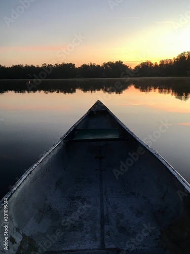 sunset on lake © Courtney
