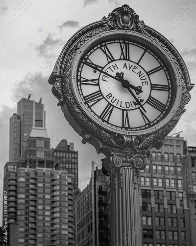 Photography Fifth Avenue CLock