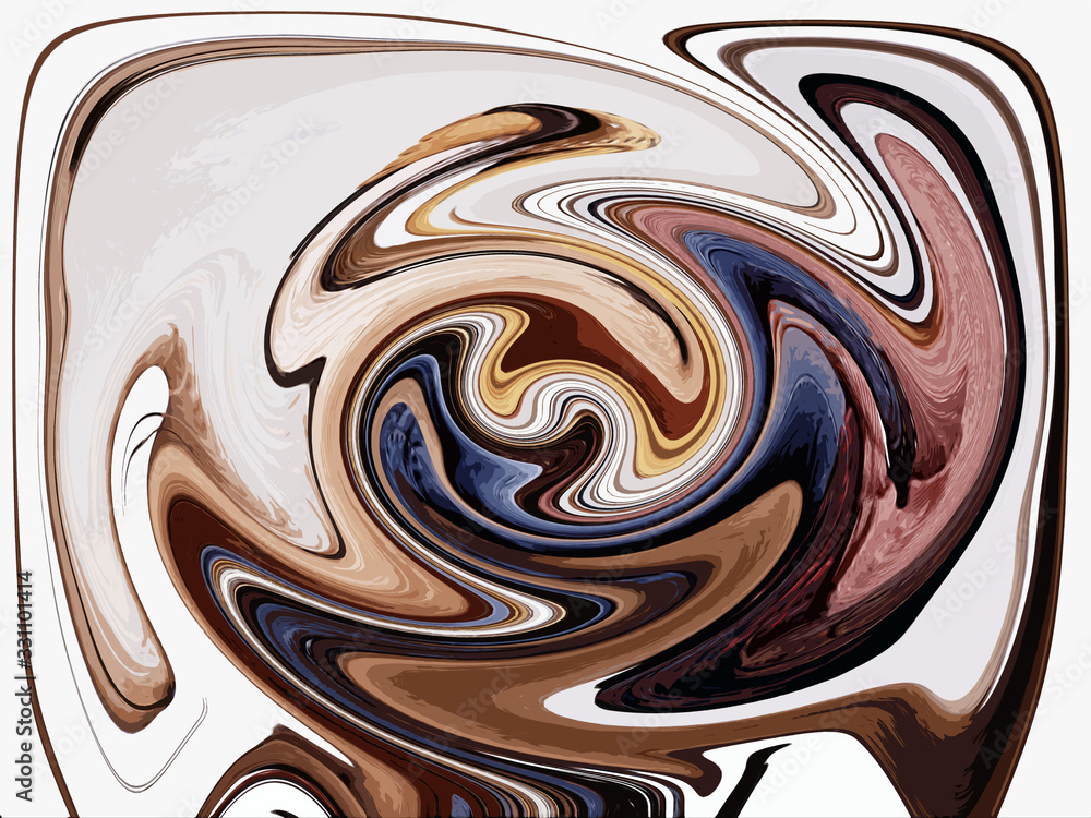 Twirling paint abstract background Twirling paint abstract background