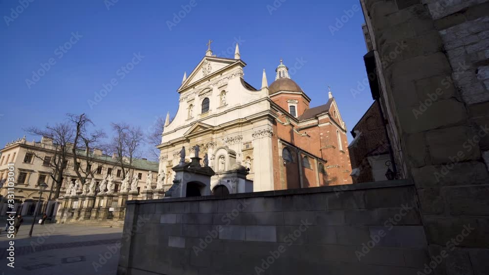 The church Peter and Paul the Apostles in Krakow The church Peter and Paul the Apostles in Krakow