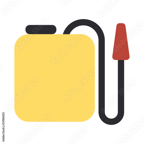gardening sprayer on white background