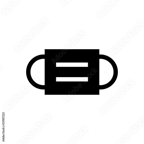Face mask icon design trendy