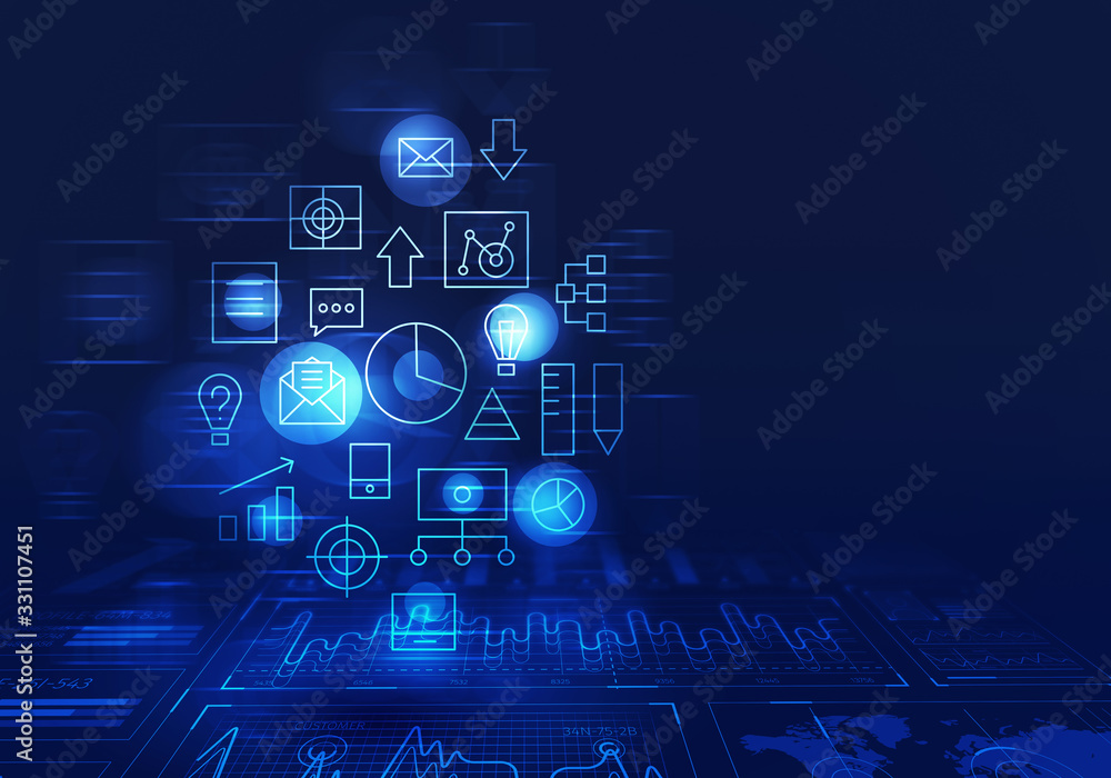 Innovative technologies image . Mixed media Innovative technologies image . Mixed media