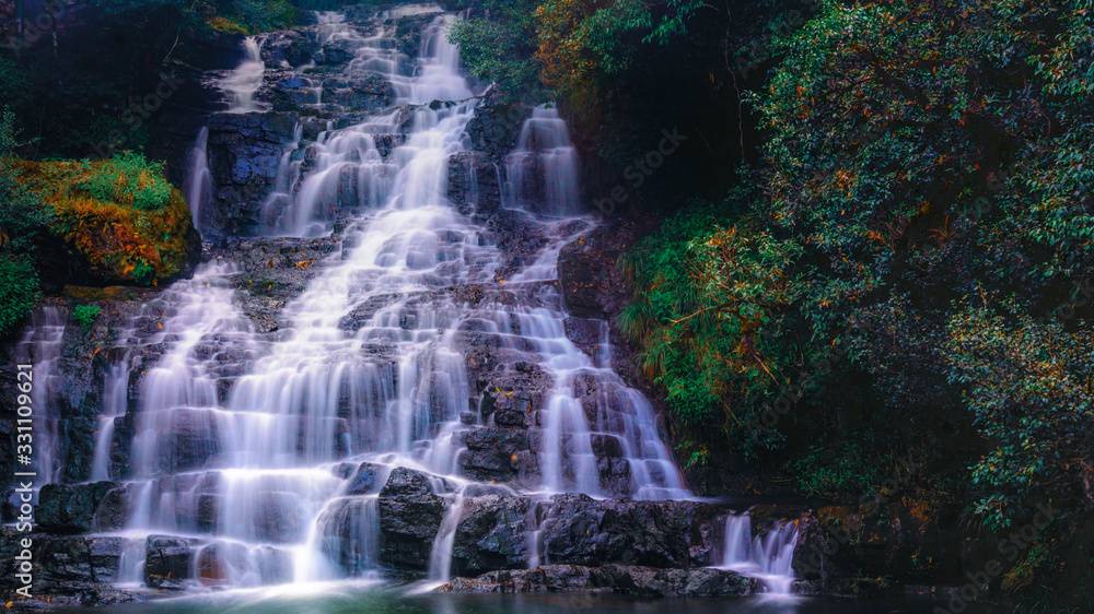 Elephant Falls near Shillong, North East India