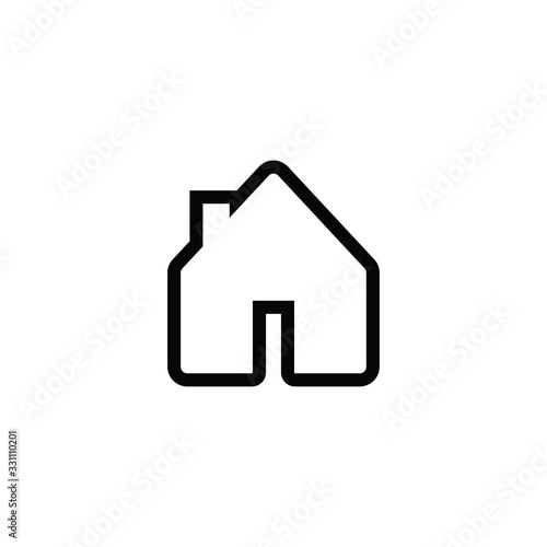 House vector icon. Symbol of home.