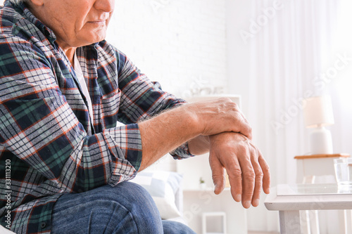 Senior man suffering from P...