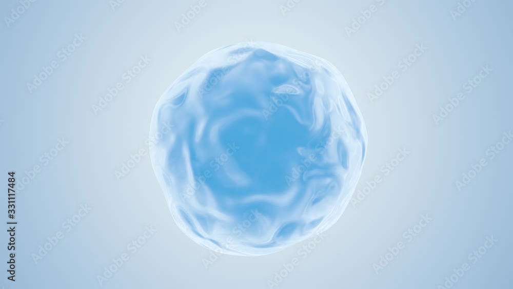One clean drop of liquid. Animation of seamless water movement with an isolated alpha mask. One clean drop of liquid. Animation of seamless water movement with an isolated alpha mask.