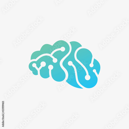 brain logo template