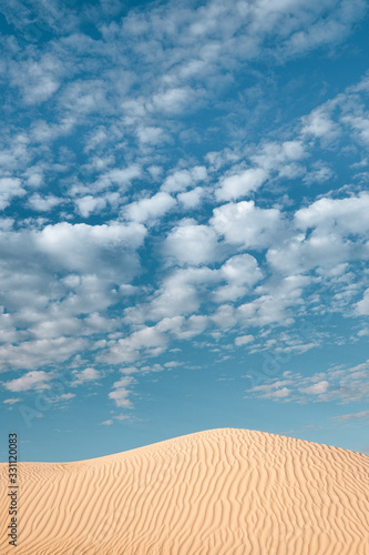 sand dunes and sky