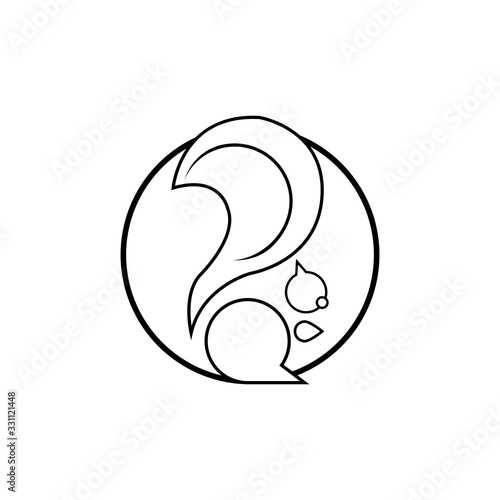 squirrel icon or logo isolated sign symbol vector illustration