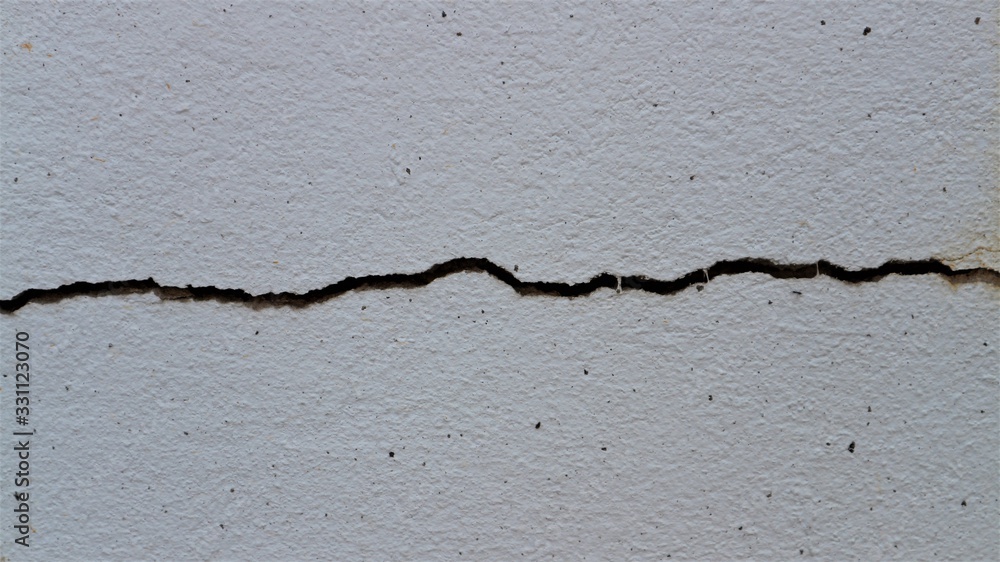 Obraz premium Cement floor Surface cracks