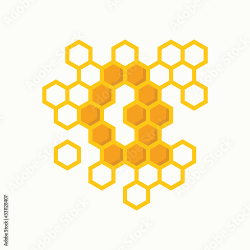 Initial Hive Bee logo