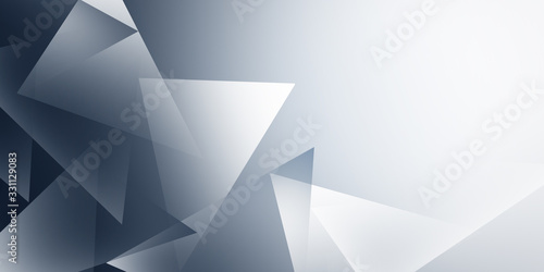  Blue triangle abstract presentation background. Grey white abstract background geometry shine and layer element vector for presentation design. Suit for business, corporate, institution, and party
