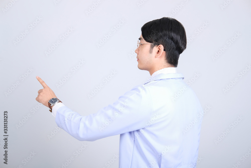 doctor physician practitioner on white background. medical healthcare concept doctor physician practitioner on white background. medical healthcare concept